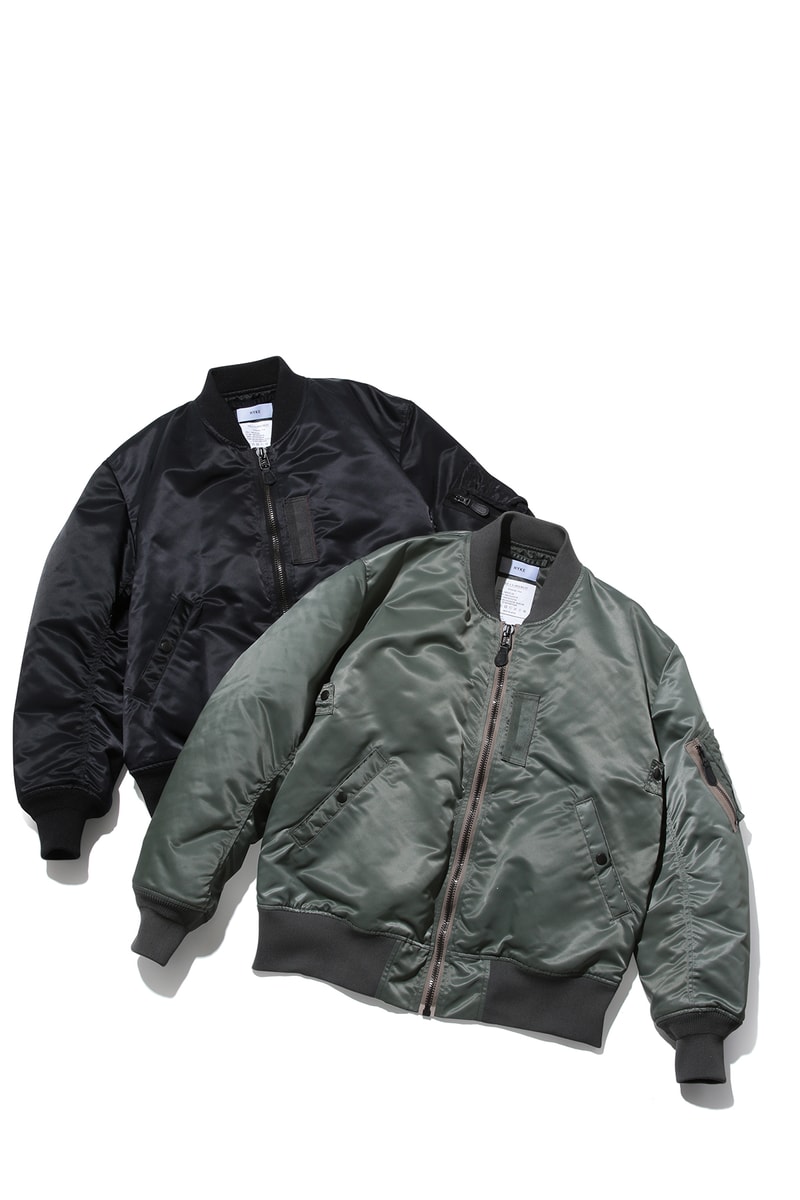 今期新品タグ付☆HYKE 更 ハイク☆ TYPE MA-1 ジャケット M サイズ2