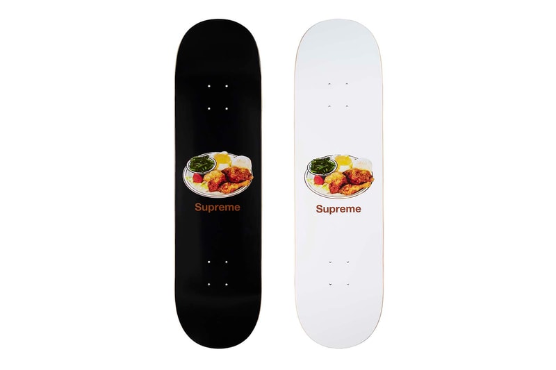 Supreme 2018年春夏コレクション アクセサリー ゴムボートやキャッチャーマスクから軍手にテニスボールまで、今季のアクセサリーもコレクター垂涎の天才的なラインアップに 〈Supreme（シュプリーム）〉のアクセサリーは、毎度意外性に溢れている。無論、その意外性とパートナー選びが最高にクールなのだが、2018年春夏コレクションはこれまでに引けを取らない、否、過去最高に“面白い”ラインアップかもしれない。一足先に公開された「Stern Pinball（スターン・ピンボール）」とのコラボピンボールマシーンは、前回で言うところの〈Fender（フェンダー）〉的位置づけだろう。その他には〈Advanced Elements（アドバンスト エレメント）〉の1人乗りカヤックや〈OBRIEN（オブライエン）〉のベスト、〈Rawlings（ローリングス）〉のキャッチャーマスク、〈Wilson（ウィルソン）〉のテニスボール、さらには斧や軍手などもラインアップしている。  〈Supreme〉の2018年春夏コレクションは、2月17日（土）より国内での販売がスタート。上のフォトギャラリーはもちろんのこと、以下からルックブックとカテゴリー別のアイテム一覧もマストでチェックしておこう。