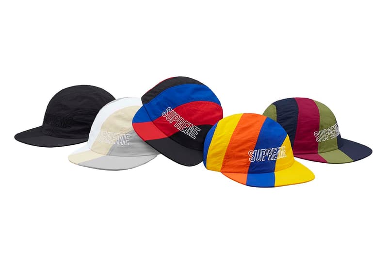 Supreme 2018年春夏コレクション キャップ&ハット ポケット付きからコーデュロイ素材のものまでボックスロゴ付きの6パネルが注目の最右翼 店頭組であれば必ず1点は購入しておきたい〈Supreme(シュプリーム)〉のハット類。2018年春夏コレクションはボックスロゴ付きの6パネルが注目の最右翼で、ポケット付きからコーデュロイ素材のものまで、実に豊富なバリエーションで展開される。また、チェッカーボードパターン、〈Nike(ナイキ)〉のFlyknitを彷彿とさせる素材、オールドスクールなカラーブロックの5パネル、バイカラー、$柄など、キャップだけでも選ぶのに苦労するが、そこにロゴ入りベルトが目を引くキャンプハットとマーブル柄のバケットも加わり、いよいよ優先順位がつけられなくなるほど魅力的なデザインが出揃った。 〈Supreme〉の2018年春夏コレクションは、2月15日(現地時間)に海外ローンチを迎えた後、2月17日(土)より日本国内での販売がスタート。それまでに以下にあるルックブックとカテゴリー別のアイテム一覧を何度も見直し、今後は気になるアイテムのリリースに標準を合わせていこう。