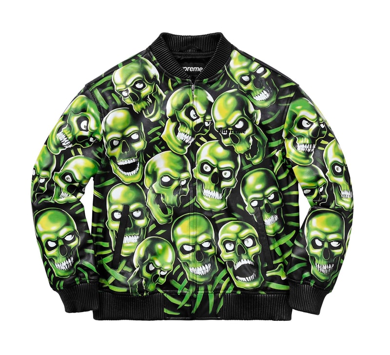 Supreme 2018年春夏コレクション アウター Juicy Jに敬意を表すグリーンスカルブルゾンを筆頭にブランドの奥行きを感じる多様多種なジャケットがラインアップ