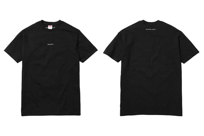 supreme t shirt 2018