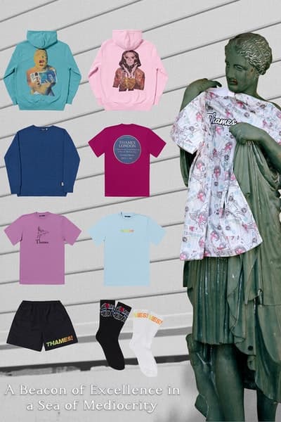 ブロンディ・マッコイ手がける Thames より2018年春ルックブックが到着 テムズ　ロンドン Blondey McCoy palaceパレス HYPEBEAST ハイプビースト