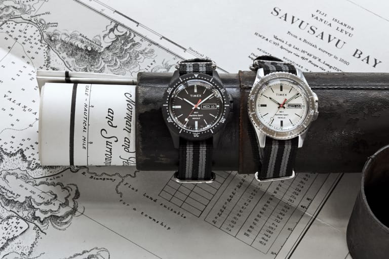 Todd Snyder が1854年より続く老舗時計メーカー Timex と MS1 Maritime Sport をリリース