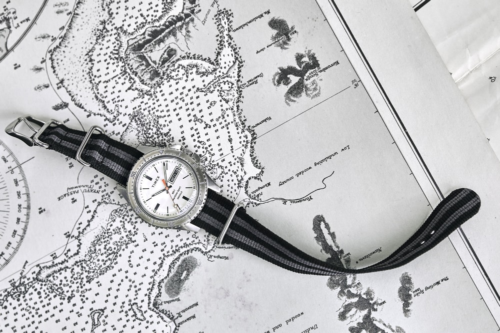 1854年より続く老舗時計メーカーTimex & Todd Snyder による防水機能付き腕時計 MS1 Maritime Sport がリリース トッド スナイダー タイメックス hypebeast ダイバーズウォッチ 腕時計 時計 防水
