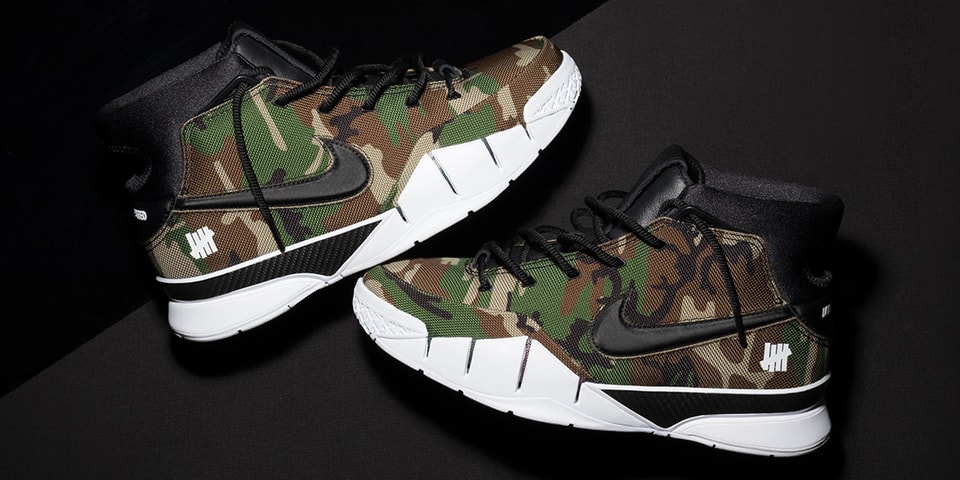 UNDEFEATED x Nike によるKobe 1 
