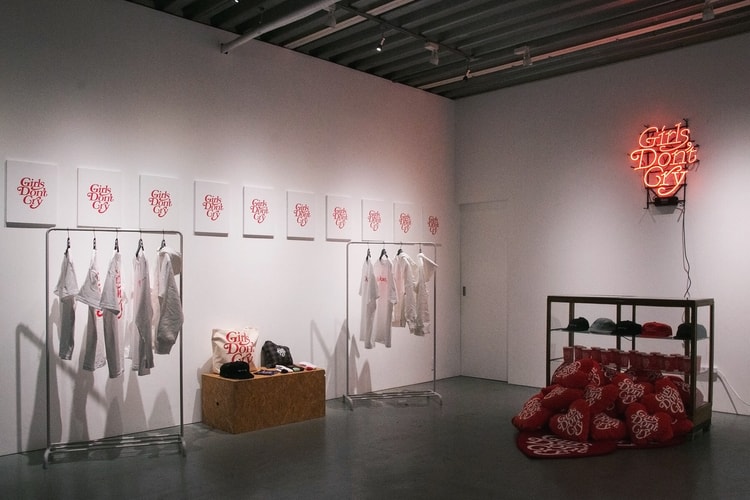 1日限りで開催される気鋭アーティスト VERDY による “Girls Don’t Cry” ポップアップ会場に潜入