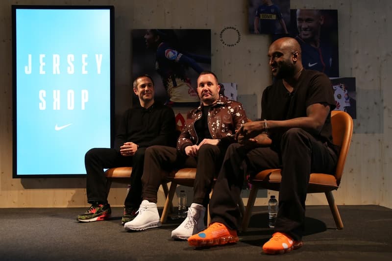 ヴァージル・アブロー が Nike とのハイブリッドモデルを公開 以前から噂されていた人気フットボールシューズMercurialとVaporMaxを融合させたハイブリッドモデルの全貌が一部明らかに Off-White™️ オフホワイト 2018年秋冬コレクション Nike ナイキ Virgil Abloh ヴァージル・アブロー Air Jordan 1“White” Nike Footnall 2018 London Instagram インスタグラム Mercurial マーキュリアル The Ten VaporMax Kanye West カニエ・ウェスト adidas Originals アディダス オリジナルス Mercurial Vapor YEEZY BOOST 350 V2 Butter HYPEBEAST ハイプビースト
