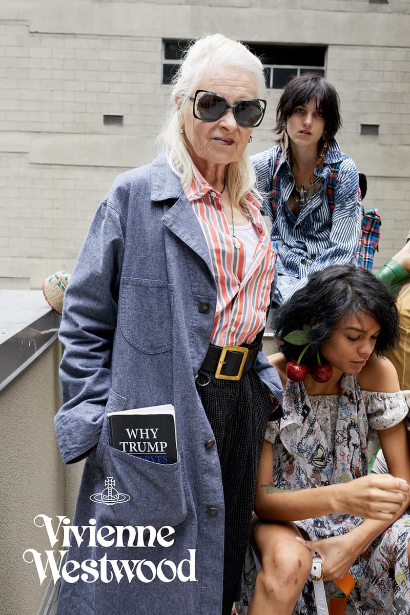 Vivienne Westwood が LGBT コミュニティに敬意を評した2018年春夏キャンペーンビジュアルを公開 ドレスからはだけた胸元を手で覆う姿や窓に顔を埋める姿など強烈な最新ビジュアルをチェック アヴァンギャルド Vivienne Westwood ヴィヴィアン・ウェストウッド Juergen Teller ユルゲン・テーラー Andreas Kronthaler アンドレアス・クロンターラー Chloe Sevigny クロエ・セヴィニー Clare Waight Keller クレア・ワイト・ケラー Givenchy ジバンシー HYPEBEAST ハイプビースト