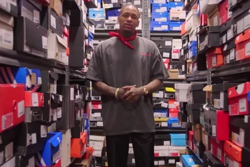 コンプトン出身のギャングスタ・ラッパー YG が “Sneaker Shopping” に登場