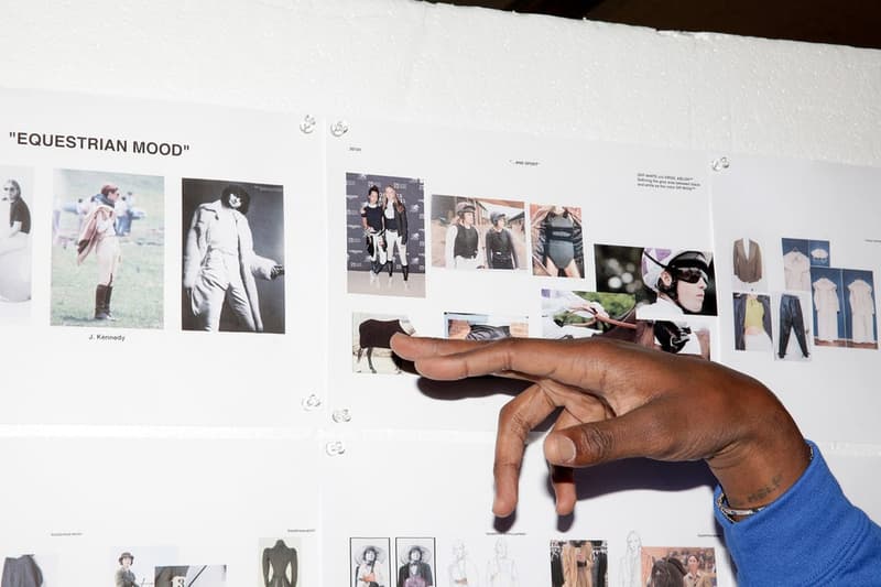 ヴァージル・アブローがパリ・ファッションウィークで過ごした48時間に密着 バズメーカーが想うパリコレクション参加への価値や重要性も明らかに New York Times ニューヨーク・タイムズ Le Bon Marche ボン・マルシェ百貨店 ポップアップカフェ Off-White™️ オフホワイト 2018年秋冬プレタポルテコレクション スタッフTシャツ Virgil Abloh ヴァージル・アブロー バズメーカー 48時間 Chrome Hearts クロムハーツ コラボフーディ Bella Hadid ベラ・ハディッド Kaikai Kiki Gallery カイカイキキギャラリー アート制作 Givenchy Balenciaga Dior Saint Laurent Nike ナイキ HYPEBEAST ハイプビースト