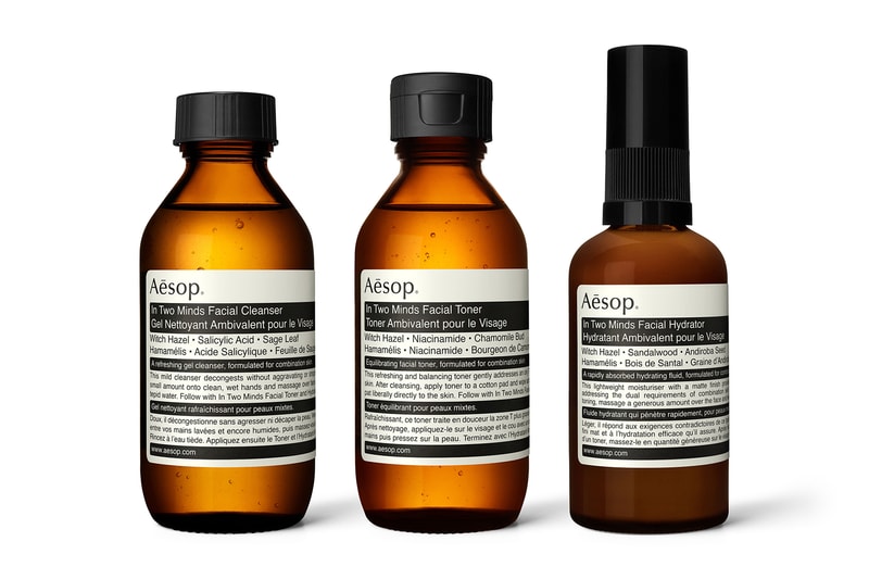 Aēsop より男性特有のコンビネーション肌にフォーカスを当てた新作スキンケアライン “Two Minds” が登場 紫外線やストレスからくる肌トラブルを即解決してくれる逸品を手に入れろ メンズコスメ オーストラリア メルボルン Aēsop イソップ Two Minds トゥーマインズ コンビネーション肌 クレンザー 洗顔 トナー化 粧水 ハイドレーター 乳液 デリケート HYPEBEAST ハイプビースト