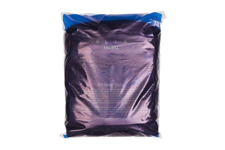 セレブ御用達ブランド ALYX より環境に優しいパッケージTシャツが登場