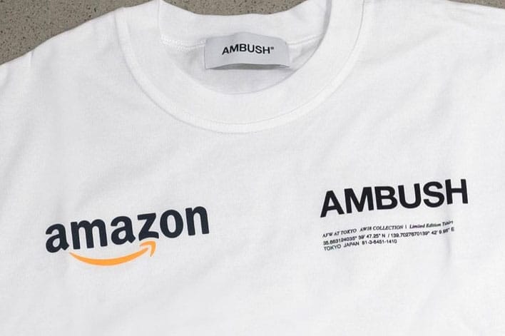 AMBUSH®️ x Amazon によるコラボフーディ＆Tシャツが誕生？