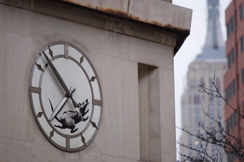UPDATE：孤高の覆面芸術家 Banksy がニューヨークの街に最新アートワークを残す