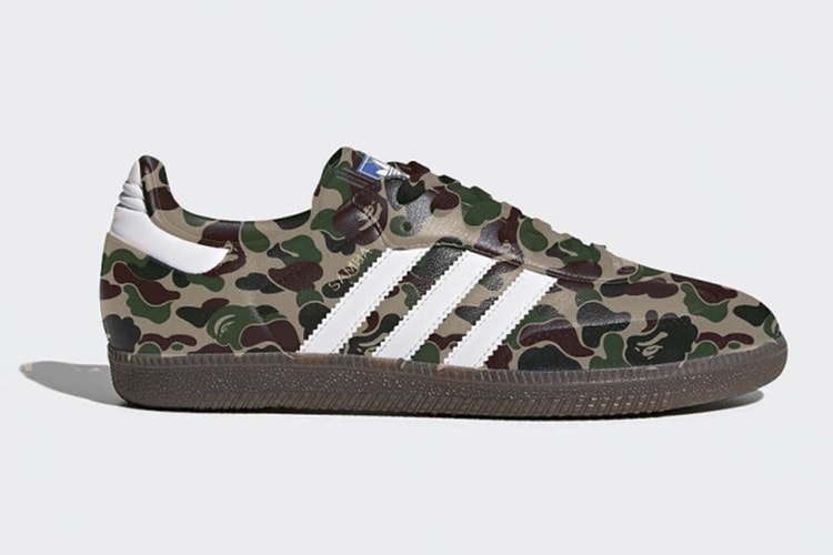 BAPE®️ x adidas の注目タッグより新作コラボ Samba が登場か?