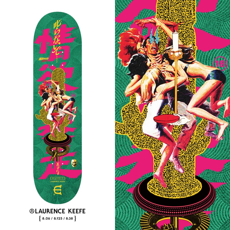 Evisen Skateboards より架空の映画をテーマにした新作ボードシリーズ “Power Play” が登場 えびせん エビセン エヴィセン HYPEBEAST ハイプビースト