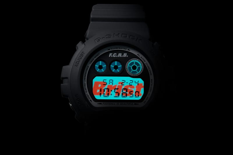 シンプルで使い勝手の良さそうなデザインが目を引く F.C.R.B. x G-SHOCK のコラボウォッチが誕生