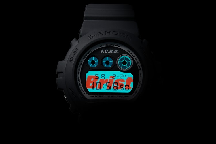 シンプルで使い勝手の良さそうなデザインが目を引く F.C.R.B. x G-SHOCK のコラボウォッチが誕生