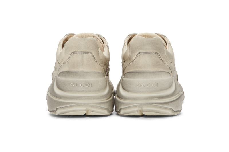 Gucci からシーンで話題沸騰中のヴィンテージ加工を施した新作 Rhyton がリリース 〈Vetements〉や〈Balenciaga〉に次ぐブレイクスニーカーが誕生か？ Kim Jones ダッドスニーカー チャンク キム・ジョーンズ Demna Gvasalia デムナ・ヴァザリア Gucci グッチ シンボリック Rhyton リュトン イタリアメイド ヴィンテージレザー Vetements ヴェトモン Balenciaga バレンシアガ One Direction 新広告塔 ワン・ダイレクション Harry Styles ハリー・スタイルズ HYPEBEAST ハイプビースト