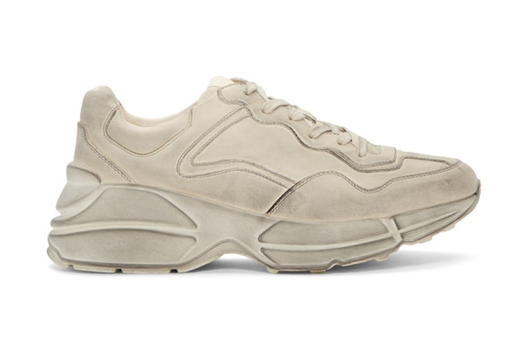 Gucci から話題沸騰中のヴィンテージ加工を施した新作 Rhyton がリリース