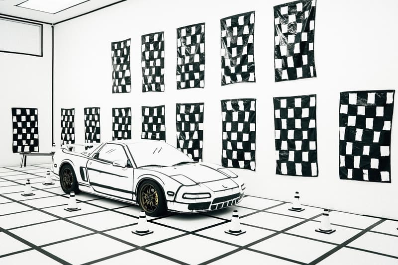 スケッチ画のようなカスタムスニーカーが話題の Joshua Vides のエキシビションに潜入 ジョシュア・ビデス