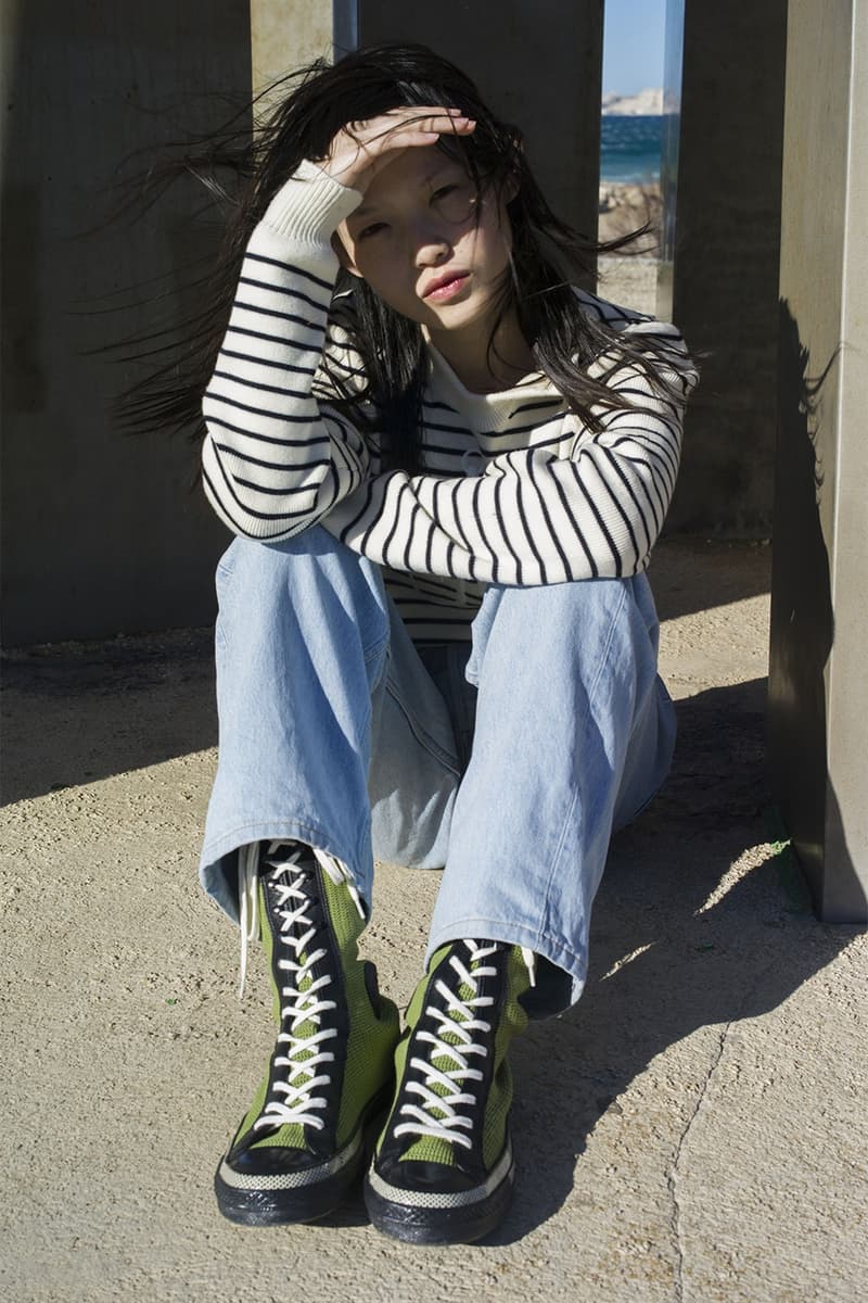 J.W.Anderson x Converse のタッグによる最新フットウェアコレクション第3弾が登場 ヴィンテージのバレエシューズから着想を得たネオクラシックな新作モデルに注目 UNIQLO ユニクロ J.W.Anderson J.W.アンダーソン Converse コンバース ストリートシーン Larry Clark ラリー・クラーク ヴィンテージ バレエシューズ Chuck 70 XX ハイトップ ロートップ ブラック タートルグリーン hypebeast ハイプビースト