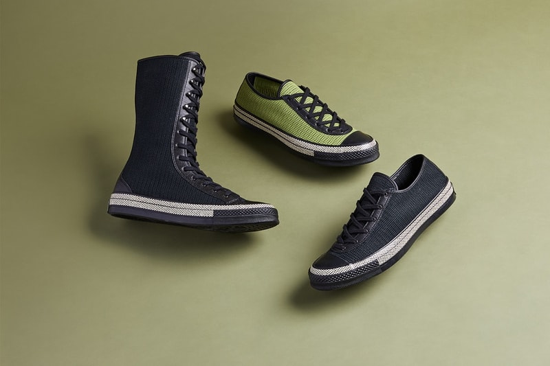 J.W.Anderson x Converse のタッグによる最新フットウェアコレクション第3弾が登場 ヴィンテージのバレエシューズから着想を得たネオクラシックな新作モデルに注目 UNIQLO ユニクロ J.W.Anderson J.W.アンダーソン Converse コンバース ストリートシーン Larry Clark ラリー・クラーク ヴィンテージ バレエシューズ Chuck 70 XX ハイトップ ロートップ ブラック タートルグリーン hypebeast ハイプビースト