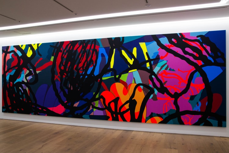 六本木 PERROTIN にて開催中の KAWS によるソロエキシビションの様子をフォトレポート