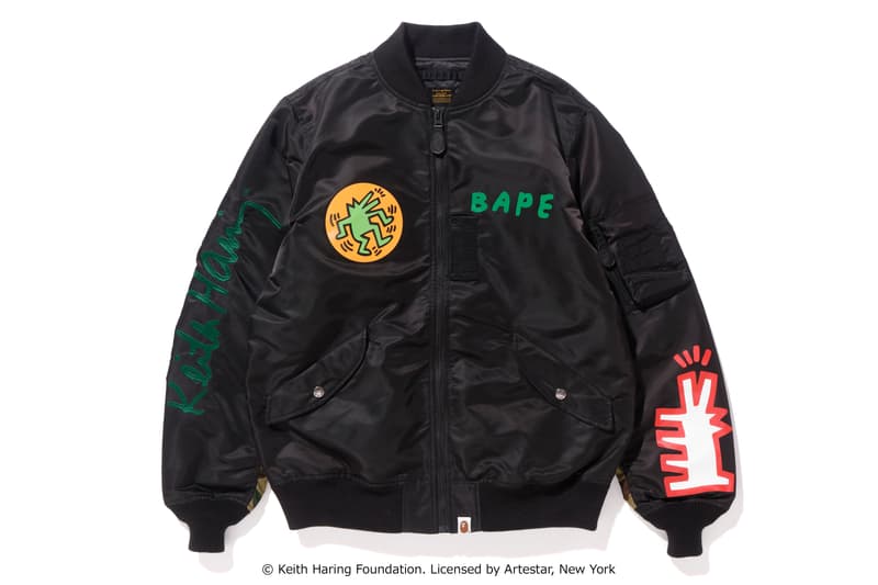 BAPE®️ よりキース・ヘリングのアートワークを落とし込んだスペシャルアイテムの数々がリリース