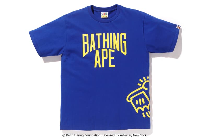 BAPE®️ よりキース・ヘリングのアートワークを落とし込んだスペシャルアイテムの数々がリリース