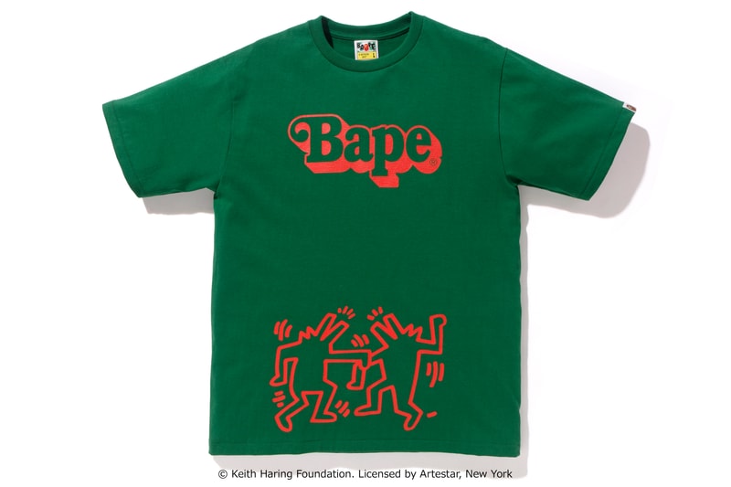BAPE®️ よりキース・ヘリングのアートワークを落とし込んだスペシャルアイテムの数々がリリース