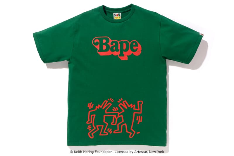 BAPE®️ よりキース・ヘリングのアートワークを落とし込んだスペシャルアイテムの数々がリリース