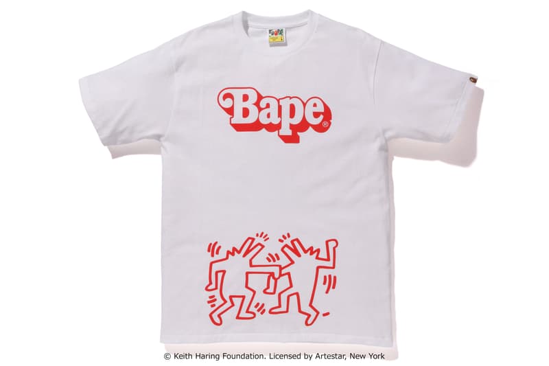 BAPE®️ よりキース・ヘリングのアートワークを落とし込んだスペシャルアイテムの数々がリリース