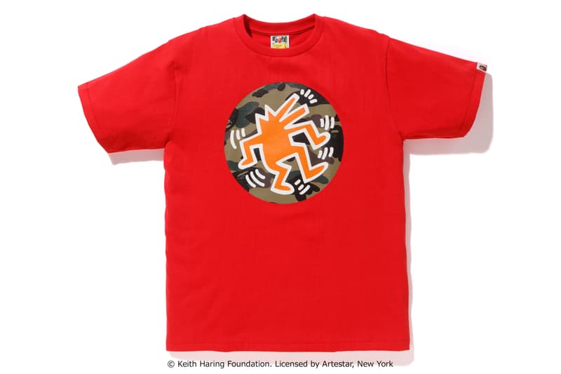 BAPE®️ よりキース・ヘリングのアートワークを落とし込んだスペシャルアイテムの数々がリリース