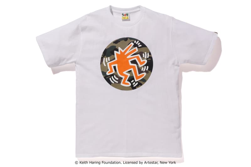 BAPE®️ よりキース・ヘリングのアートワークを落とし込んだスペシャルアイテムの数々がリリース