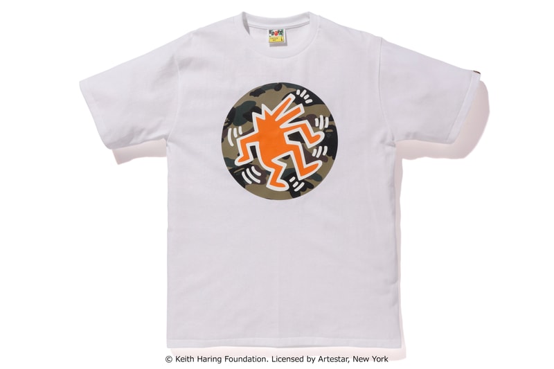 BAPE®️ よりキース・ヘリングのアートワークを落とし込んだスペシャルアイテムの数々がリリース
