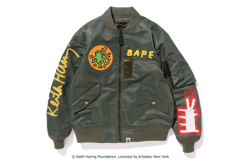 BAPE®️ よりキース・ヘリングのアートワークを落とし込んだスペシャルアイテムの数々がリリース