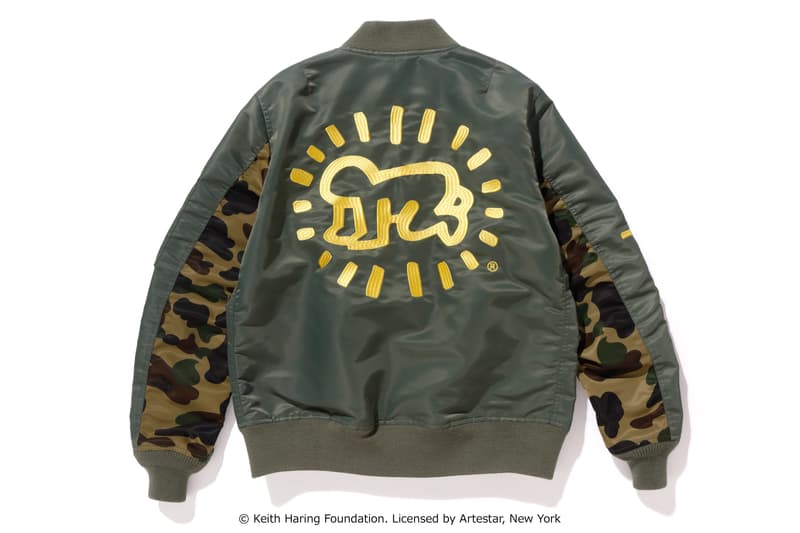 BAPE®️ よりキース・ヘリングのアートワークを落とし込んだスペシャルアイテムの数々がリリース
