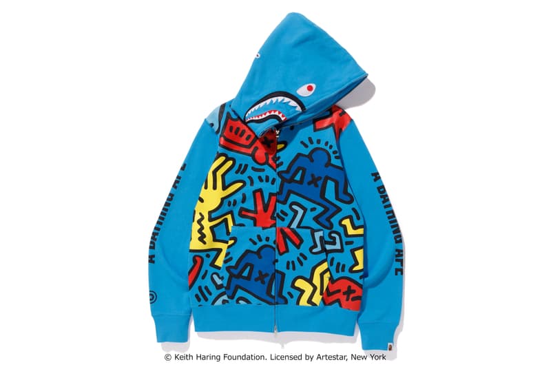 BAPE®️ よりキース・ヘリングのアートワークを落とし込んだスペシャルアイテムの数々がリリース