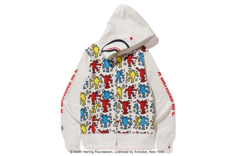 BAPE®️ よりキース・ヘリングのアートワークを落とし込んだスペシャルアイテムの数々がリリース