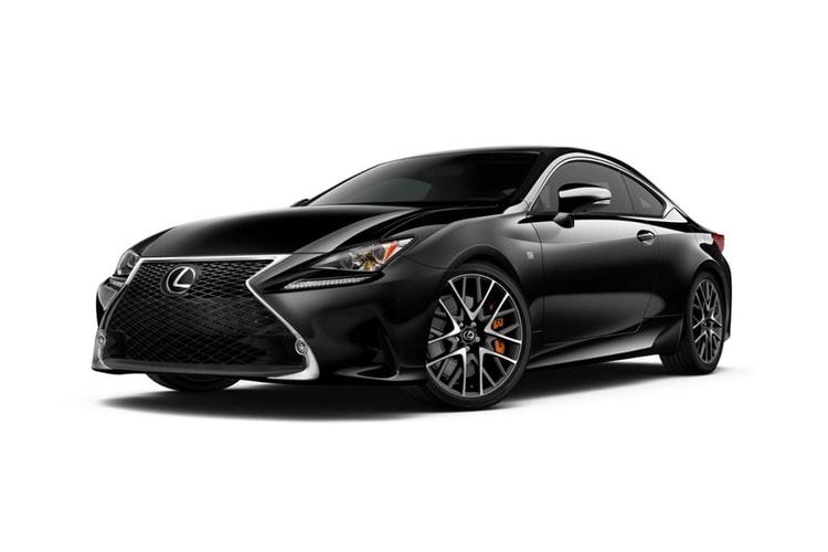 Lexus がリミテッド版で650台限定の RC F Sport Black ラインを発表