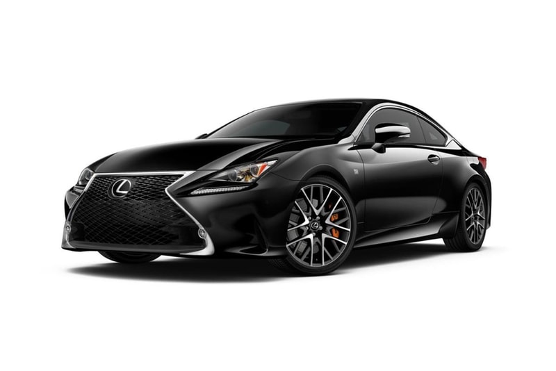 Lexus がリミテッドエディションの RC F Sport Black Line を発表