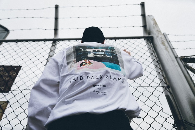 MAGIC STICK が永井博をゲストアーティストに招聘した LAID BACK サマーコレクションをドロップ