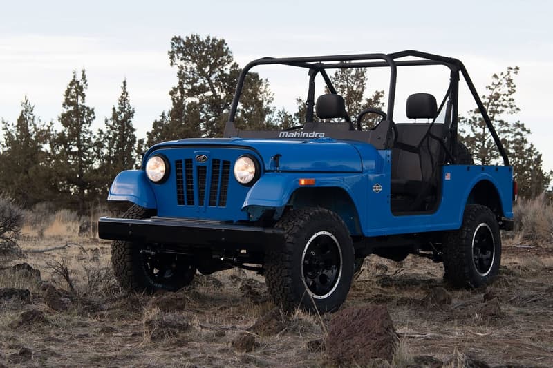 Mahindra Roxor Jeep SUV Red Blue Car