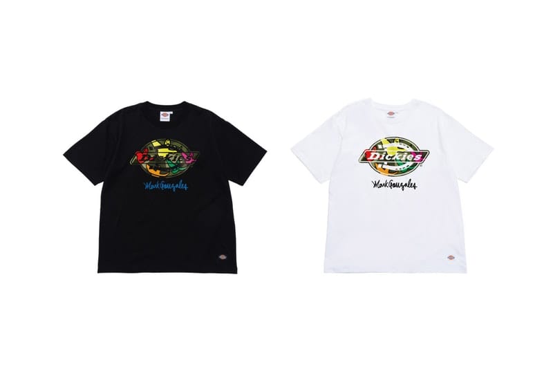 28インチ Dickies マークゴンザレス コラボ ハーフパンツ　ブラック mark gonzales ディッキーズの通販