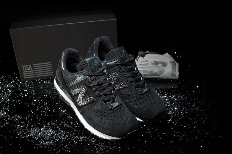 New Balance のカスタムサービス NB1 よりスワロフスキーをあしらった豪華絢爛な 574 が登場 ニューバランス