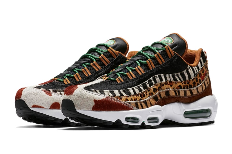 ド派手なアニマル柄を纏った Nike Air Max 95 “atmos” の日本発売情報が解禁 ナイキ アトモス エアマックス