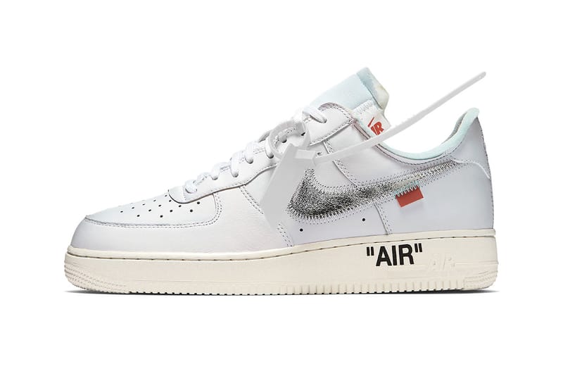 ヴァージル・アブロー x Nike Air Force 1 “White” のオフィシャル画像が公開