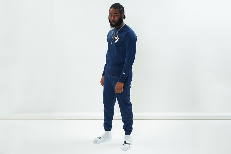 Patta が2018年春夏コレクションのデリバリーアイテム第2弾を公開 仕立ての良さを感じるスムースな着心地が魅力のクルーネック＆ジョガーパンツが登場
