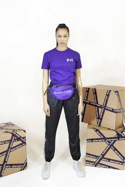 Places+Faces がブランド的要素を強化した最新コレクションを発表 “first collection”と題した最新作で「P+F」がネクストステップへ踏み入れたことを証明 “first collection”と題した新たなカプセルを提げ、「P+F」がブランドとしてのネクストステップに挑む 今やストリートに精通する者でその名を知らない人はいないであろう、ロンドンベースのフォトグラフィーコレクティブ「Places+Faces（プレイシズ プラス フェイシズ）」が、“first collection”と題した最新アパレルコレクションのルックブックを公開した。Ciesay（シーセイ）は『Vogue』において、「僕たちは単なるスクリーンプリントからカットソー製作へと移行したかったんだ。洋服そのものをより成長させるために、デニムジャケットやスウェット、それにマッチするバッグ類にも挑戦したよ」とコメントしている。  Ciesayが言及したプロダクトに加え、カラバリ豊富なトラックスーツ、サイドバッグ、機能的なバックパックなど、最新コレクションには従来のものと若干デザインの異なる「Places+Faces」のロゴを採用。また、Ciesayはこれらのグラフィックピースに説明を加え、「これらのTシャツはポルトガルで生産し、僕が愛してやまないヴィンテージTシャツのように、色を抜くためのウォッシュをかけたんだ。ルックブックも進化したね。なぜなら、僕たちはフォトグラファーだし、写真も映像も撮影できるから。だから、そういう要素がブランドに反映されているんだ」と述べている。  「P+F」の“first collection”は、まもなく彼らの公式サイトにて発売されるとのことなので、気になる方はアップデートをお見逃しなく。  〈Supreme（シュプリーム）〉x 著名写真家 Nan Goldin（ナン・ゴールディン）のアイテム一覧や、独特な色彩感覚とディテールでユース感を表現した〈DIGAWEL（ディガウェル）〉のバックステージレポートなど、『HYPEBEAST』がお届けする最新ファッションニュースもあわせてご確認を。 HYPEBEAST